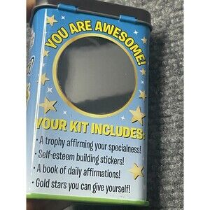 Emergency Self-Esteem Kit 2014 Archie McPhee NEW gag novelty gift tin